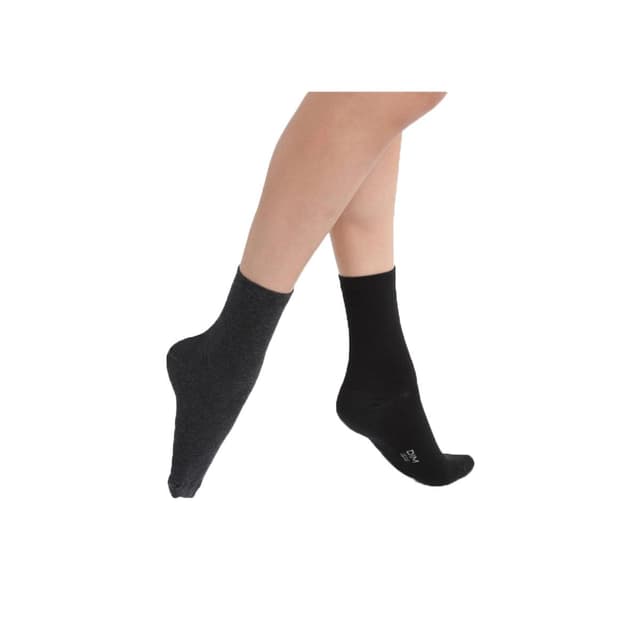 3610860759245 - Dim - Mi-chaussettes grises x2