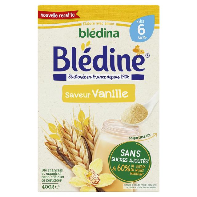 3041091339645 - Blédina - Blédine - Céréales Saveur Vanille Bébé Dès 6 mois