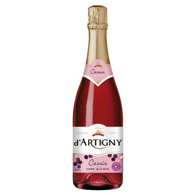 3138670640046 - D'Artigny - Pétillant aromatisé cassis sans alcool
