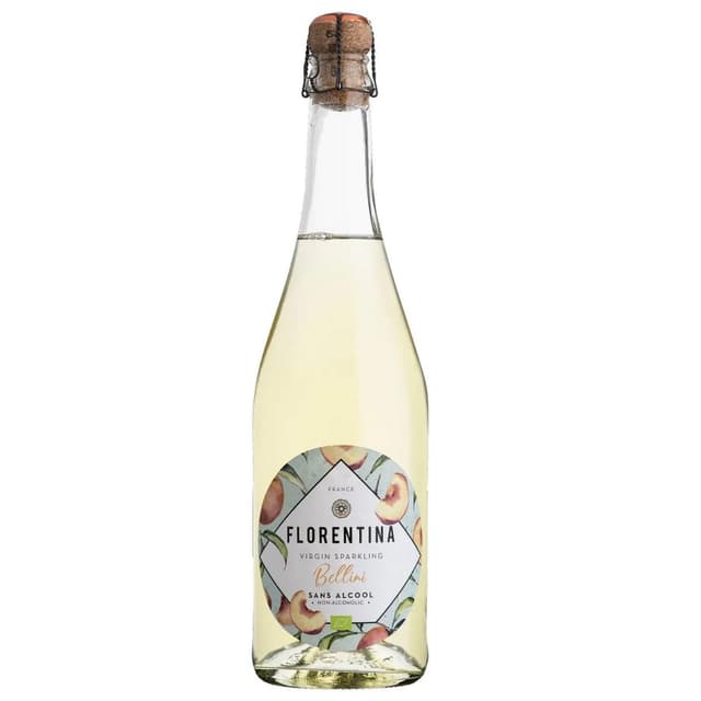 3663852010046 - Florentina - Bellini Effervescent pêche sans alcool Bio