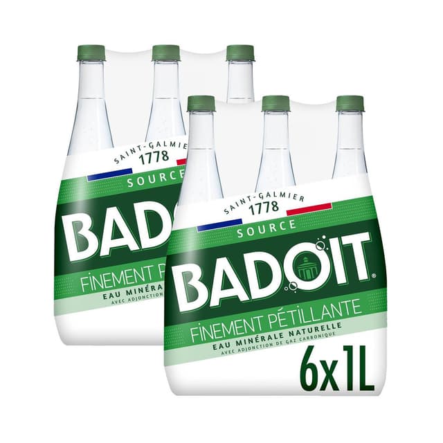 2050000270246 - Badoit - Eau gazeuse minérale naturelle, finement pétillante
