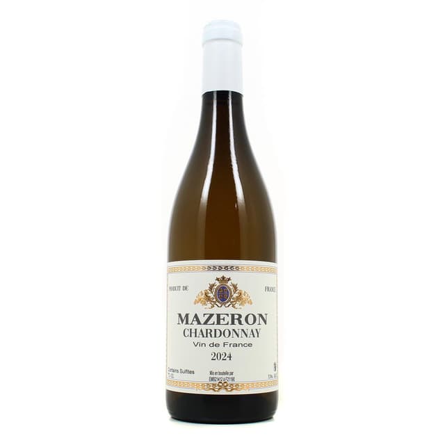 3760297711146 - Vin De France blanc - Mazeron Chardonnay
