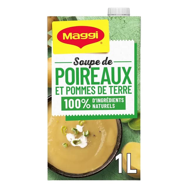 8445292062046 - Maggi - Soupe de Poireaux Pommes de Terre - Soupe Liquide en brique familiale