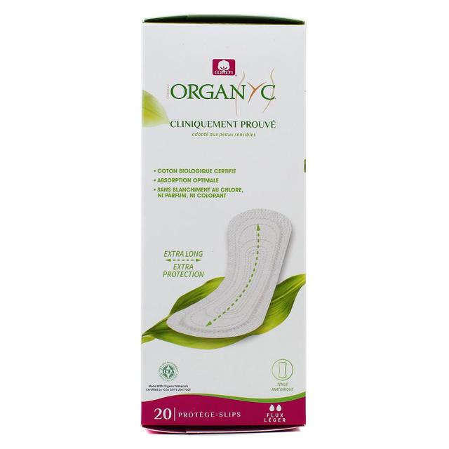 8016867002646 - Organyc - Protège-slips Maxi Bio coton - Extra long