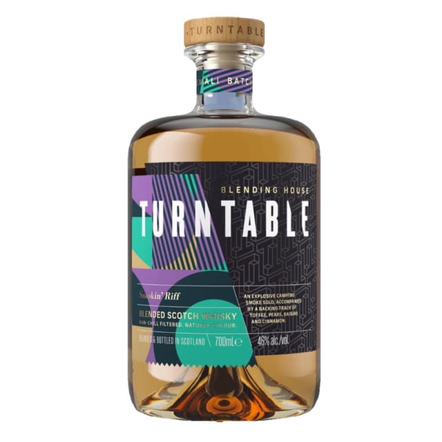 5065014933046 - Turntable - Whisky blended fumée écossais 46°