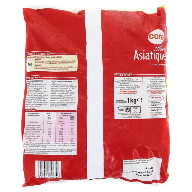 3257984353746 - Cora - Poêlée asiatique- 9 légumes