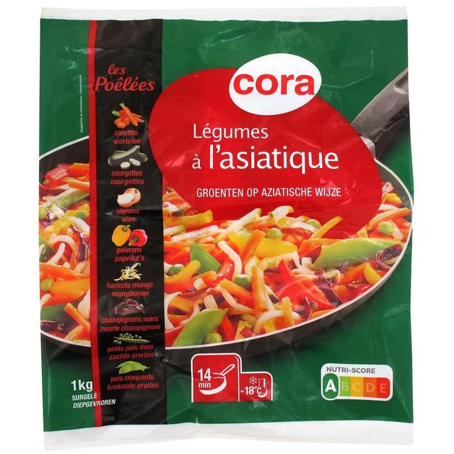 3257984353746 - Cora - Poêlée asiatique- 9 légumes
