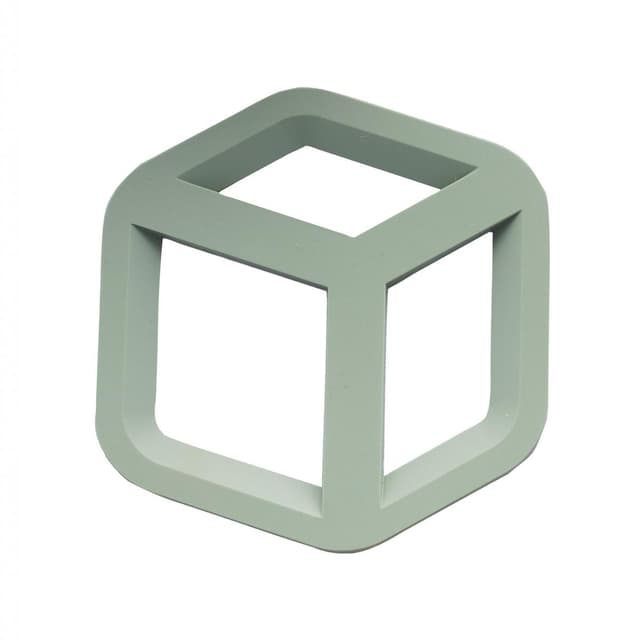 5404035703946 - Point virgule - Sous-plat 3D en silicone cube vert