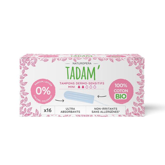 3760001764246 - Tadam - Tampons mini sans applicateur