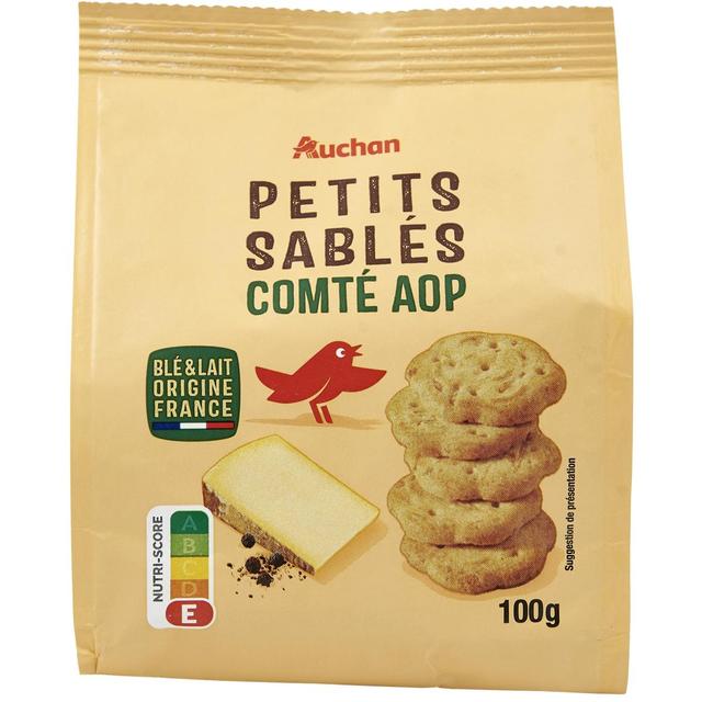 3596710524846 - Auchan - Petits sablés saveur comté AOP