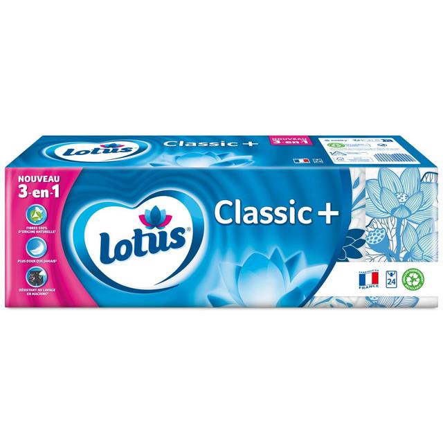 7322542005446 - Lotus - Mouchoirs étuis classic