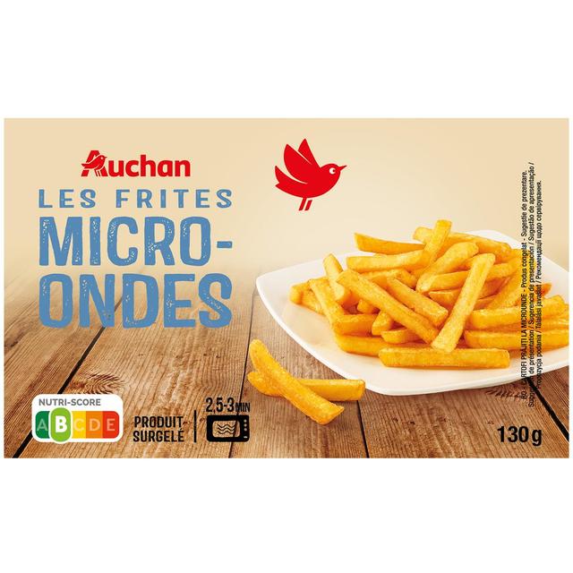 3596710375646 - Auchan - Frites pour micro-ondes