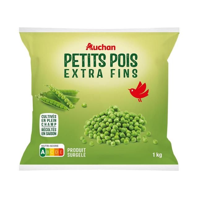 3596710402861 - Auchan - Petits pois extra fins