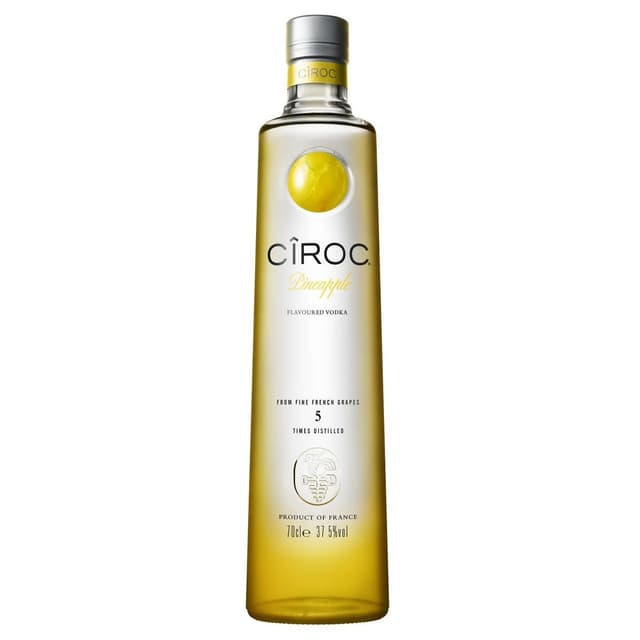 5010103937146 - Cîroc - Vodka aromatisée ananas 37,5°