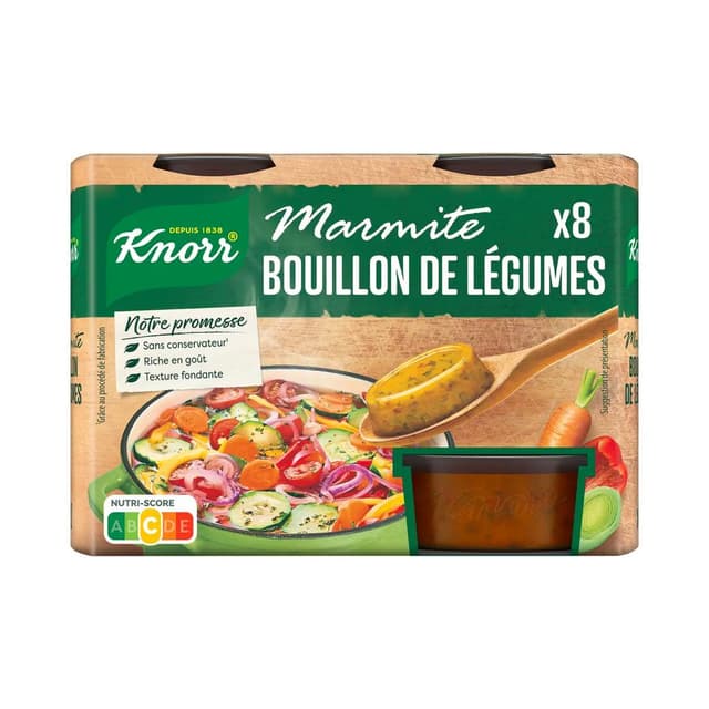 8722700277446 - Knorr - Marmite de bouillon légumes