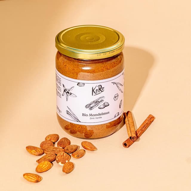 4255582817546 - Koro - Purée d'amandes cannelle-vanille bio