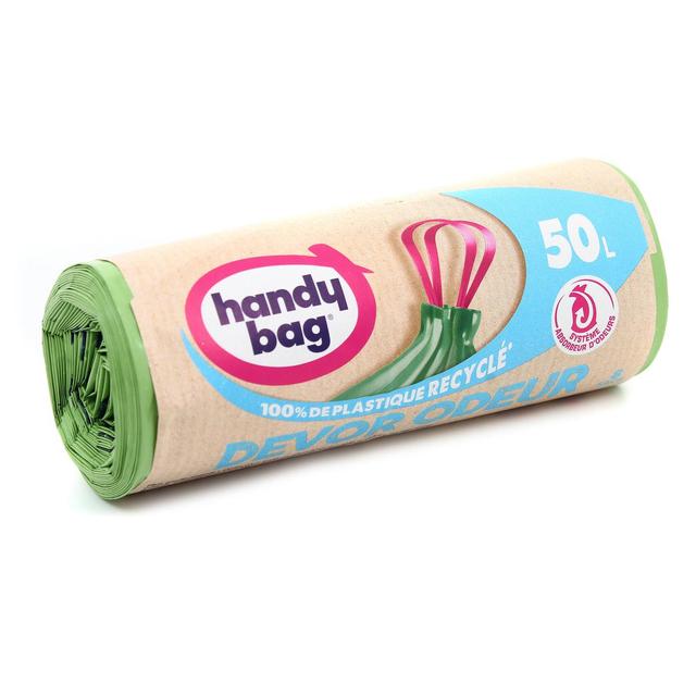 4008871217646 - Handy Bag - Sac poubelle 50 L à lien pratique Dévor Odeur