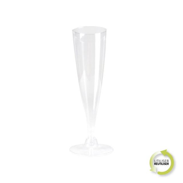 3526780948846 - Homea - Flûte a champagne transparent