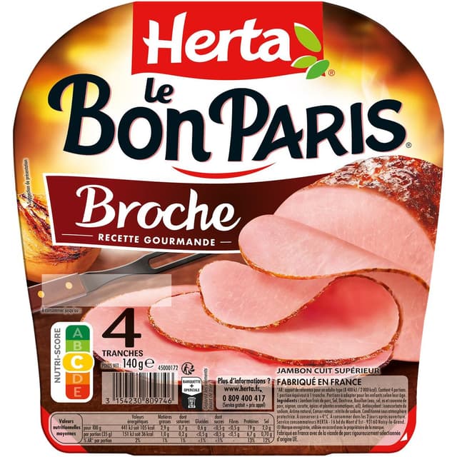 3154230809746 - Herta - Jambon à la Broche Le Bon Paris