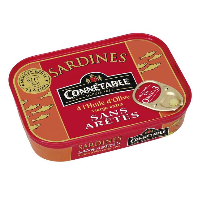 3263670012347 - Connetable - Sardines à l'huile d'olive sans arrête