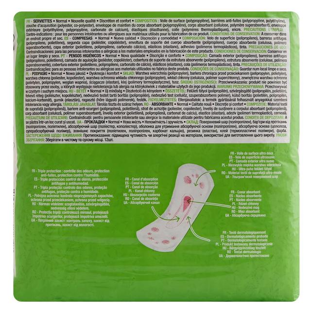 3596710522347 - Auchan - Serviettes hygiéniques sans ailettes normal