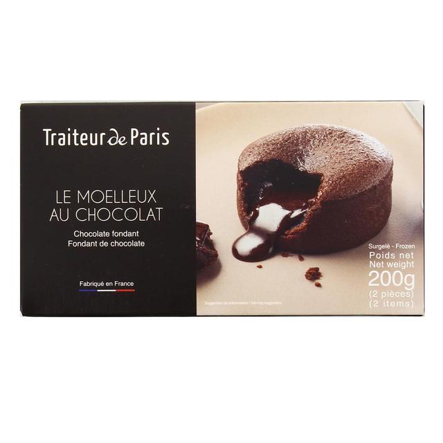 3700478572951 - Chef de Paris - 2 Moelleux au chocolat fondant 2x100g