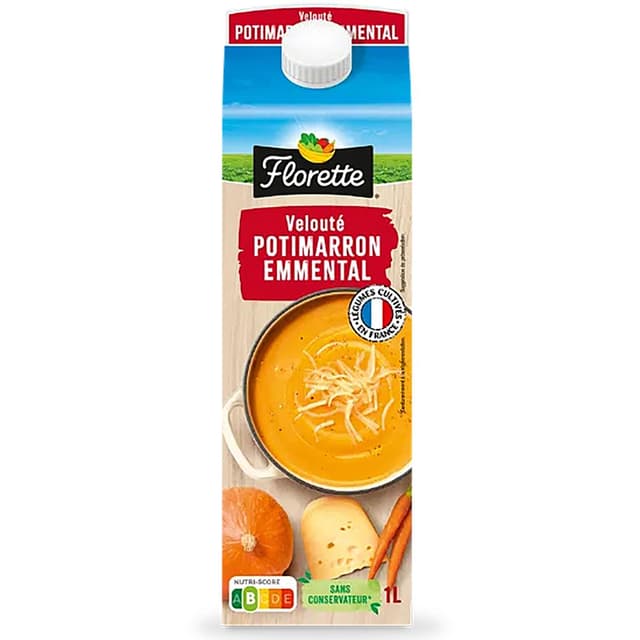 3422440003347 - Florette - Velouté de Potimarron & Emmental