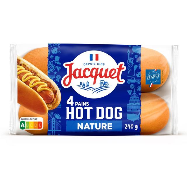 3029330003847 - Jacquet - Pains pour Hot-Dog