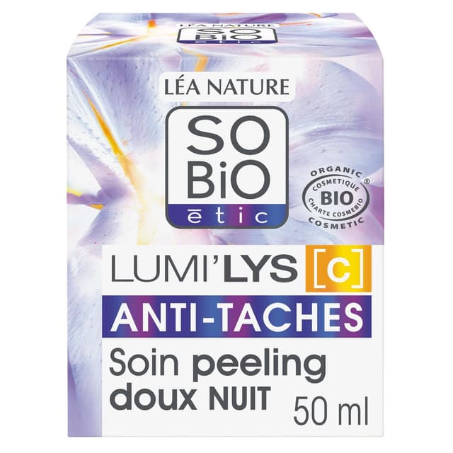 3517360026047 - SO'BIO ETIC - Soin Visage Nuit Peeling Anti -Tâches Expert