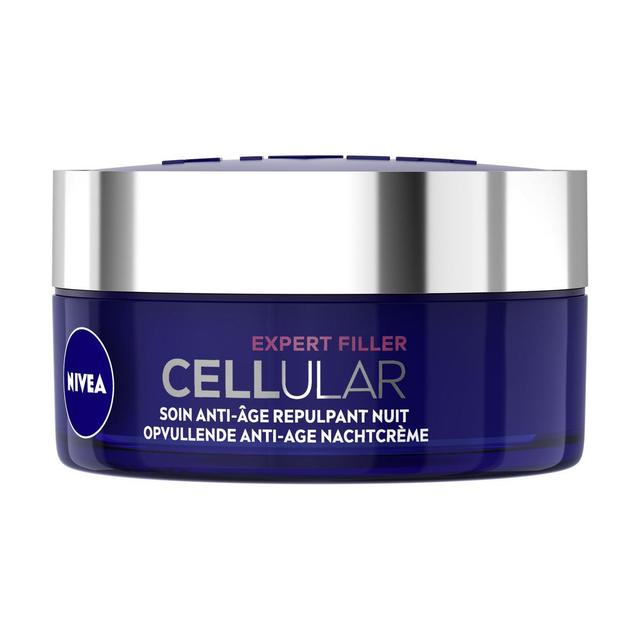 4005900476647 - Nivea - Crème Nuit Anti-rides Repulpant à l'Acide Hyaluronique et Acide Folique Cellular Expert Filler