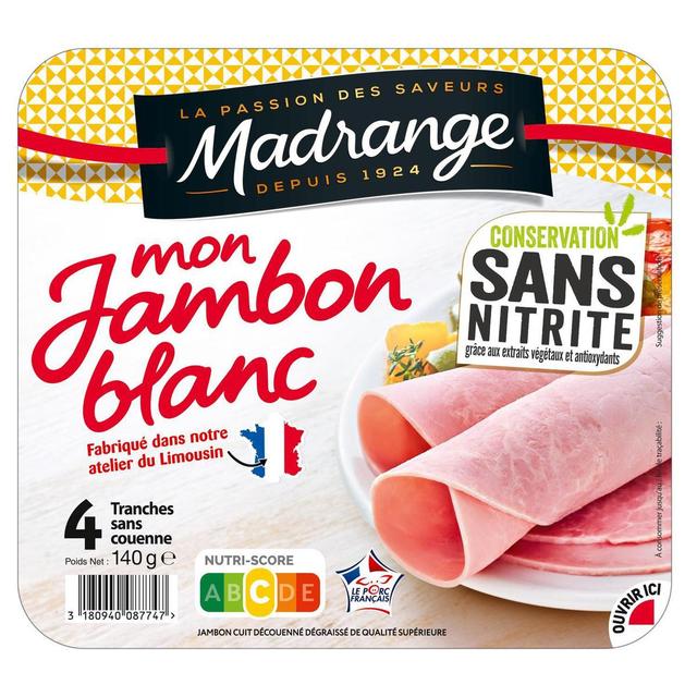 3180940087747 - Madrange - Jambon Blanc Sans Nitrite