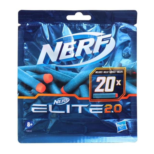 5010993767847 - Nerf - Recharge 20 Fléchettes Elite 2.0