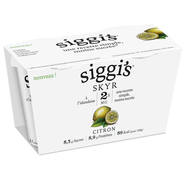 3023290038147 - Siggi's - Skyr Citron 2%mg