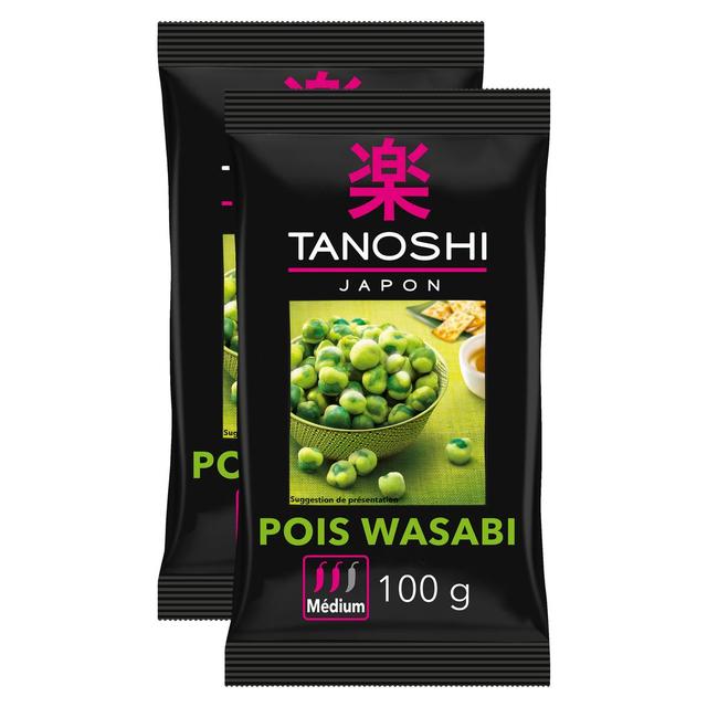2050000399947 - Tanoshi - Japon - Pois wasabi médium crackers japonais