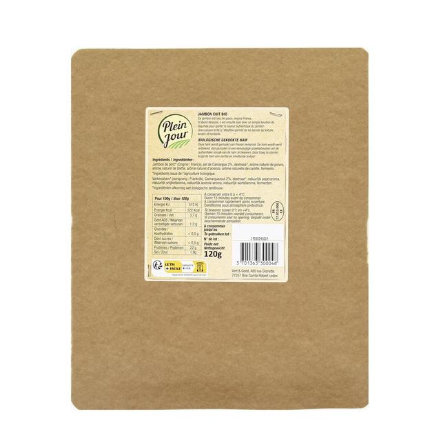 3701363300048 - Plein Jour - Jambon Cuit Bio