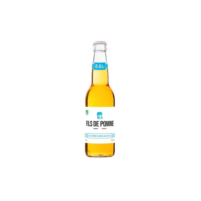 3760260150248 - Fils de Pomme - Cidre sans alcool bio 0°- Cuvée Le Sage