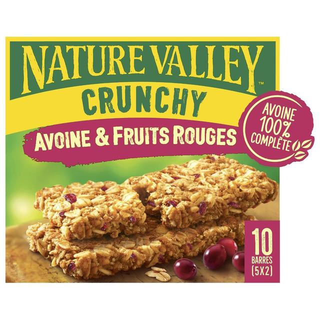 8410076600448 - Nature Valley - Barre céréale crunchy avoines baies x5