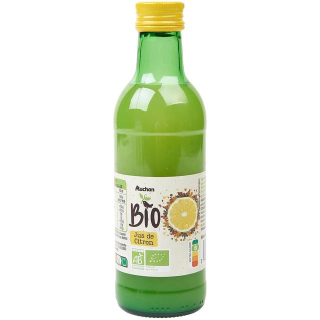 3596710440948 - Auchan BIO - Pur jus de citron Bio