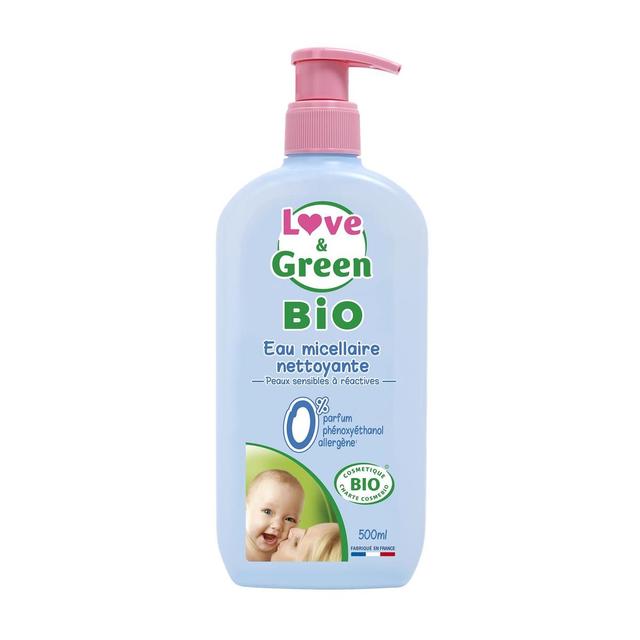 3700668701048 - Love & Green - Eau micellaire nettoyante bébé Bio