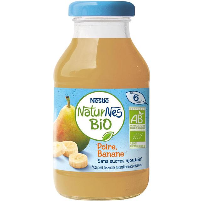 7613036761048 - Nestlé - Naturnes Bio - Poire Banane Bio Boisson Bébé Dès 6 mois