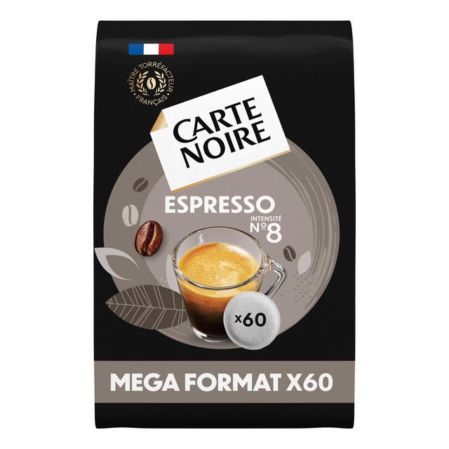 8000070201248 - Carte Noire - Dosettes de café Espresso n°8 compatibles Senseo