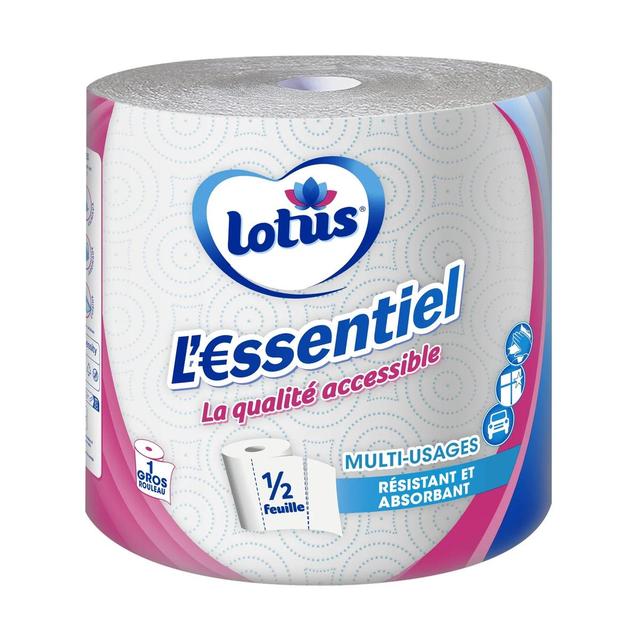 7322542471548 - Lotus - Essuie Tout l'Essentiel Blanc