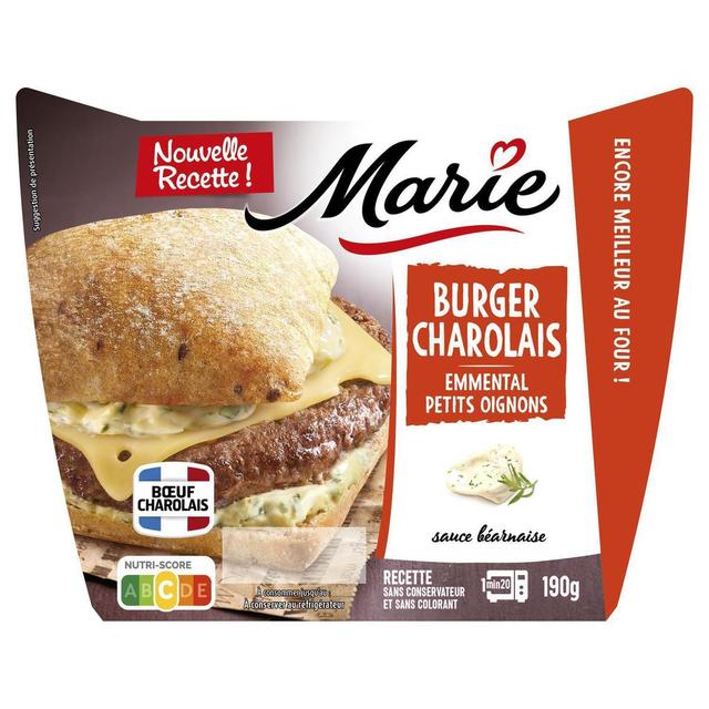 3248830002048 - Marie - Burger Charolais Emmental, Petits Oignons et Sauce Béarnaise