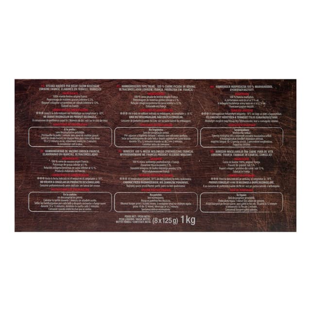 3596710532148 - Auchan - Steak haché pur boeuf façon bouchère 5%mg