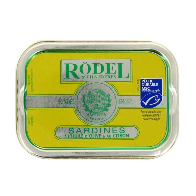 3022655102448 - Rödel - Sardines à l'Huile d'Olive et au Citron MSC