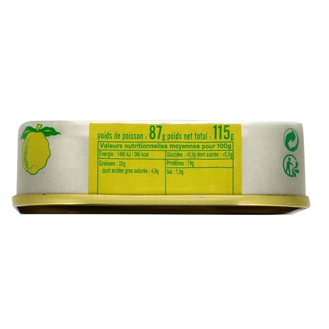 3022655102448 - Rödel - Sardines à l'Huile d'Olive et au Citron MSC