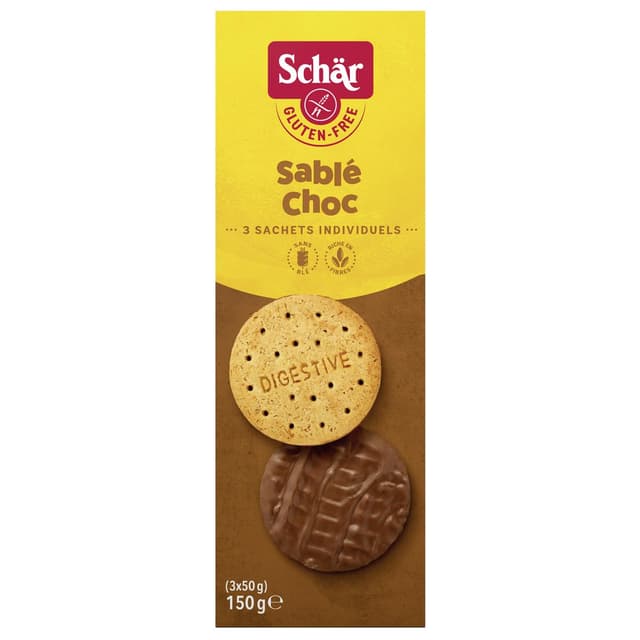 8008698004548 - Schär - Sablés Chocolat sans Gluten