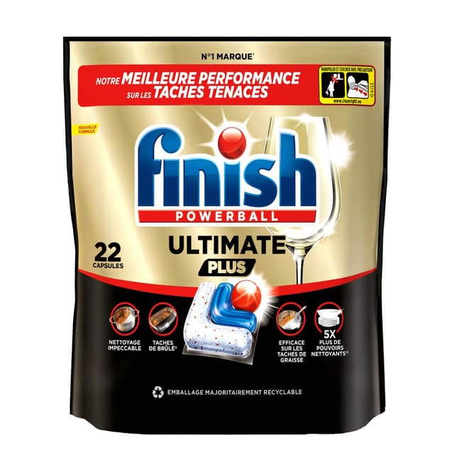 3059946164748 - Finish - Capsules Lave-Vaisselle Powerball Ultimate Plus