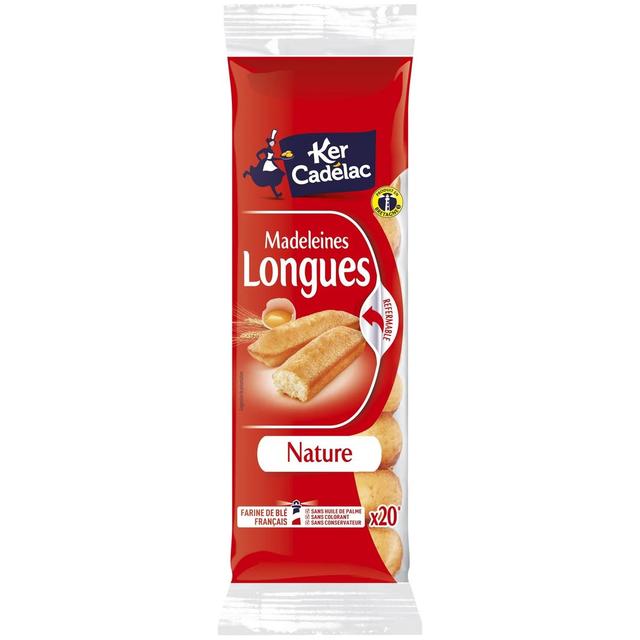 3259426044748 - Ker Cadélac - Madeleines longues Nature x20