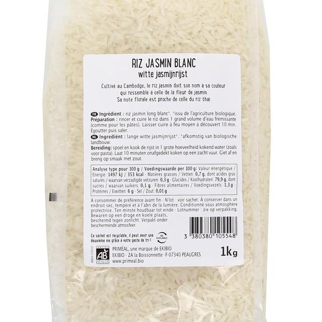 3380380105548 - Priméal - Riz jasmin blanc bio